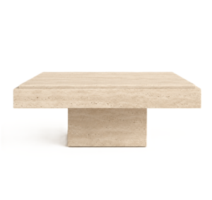 Sahara Ivory Travertine Coffee Table