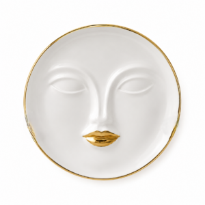 Muse White Gold Large Plate