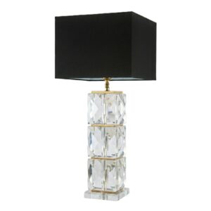 Paragon Crystal Brass Table Lamp 80cm