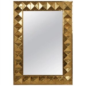 Vertigo Brass Mirror 127cm