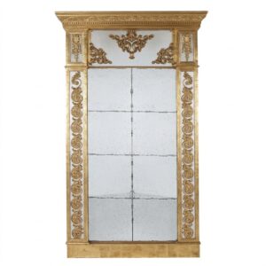Florence Antique Gold Large Mirror 230cm