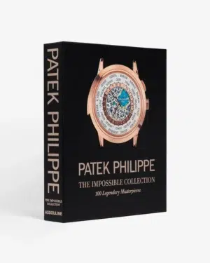 Cover of Patek Philippe book, luxurious watches collection.