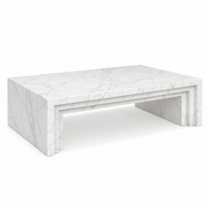 Maitland Carrara Marble Coffee Table