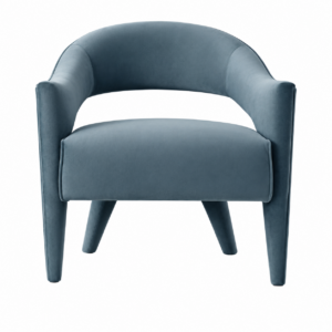 Luxor Teal Velvet Armchair