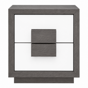 Parker Grey Oak Mirror Bedside