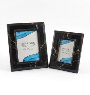 Bespoke Nero Marble Photo Frame Set