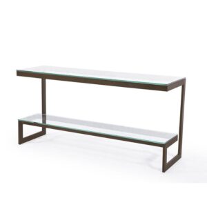 Bronson Bronze Glass Coffee Table