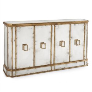 Juno Antique Mirror Gold Buffet