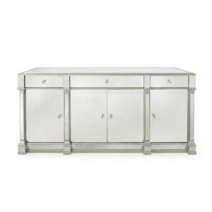 Naxos Mirror Silver Buffet 180cm