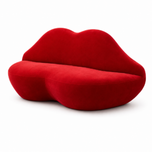 Monroe Iconic Rouge Velvet Sofa