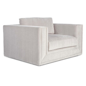 Menorca Stone Velvet Armchair Sofa
