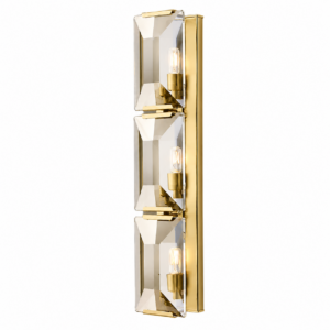 Harlow Crystal Gold Wall Light