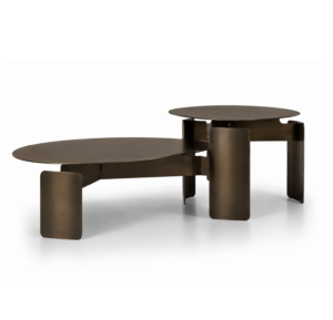 Mecano Dark Bronze Coffee Table Set