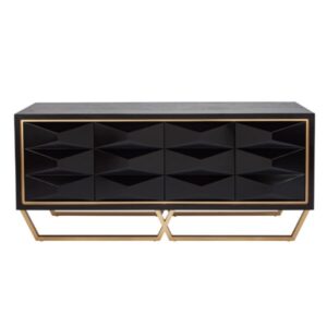 Lagerfeld Black Ash Gold Buffet