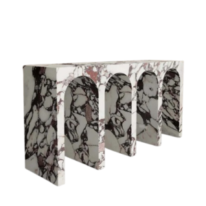 Archie Viola Marble Console Table