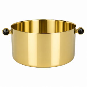 Martinique Brass Marble Champagne Cooler