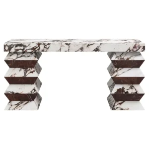 Grinza Viola Marble Console