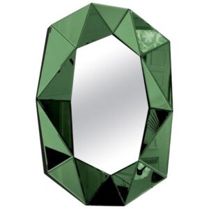 Prisma Green Wall Mirror 110cm