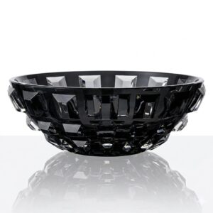 Galliano Black Crystal Centrepiece Large Bowl