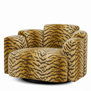 Martinique Tiger Velvet Sofa