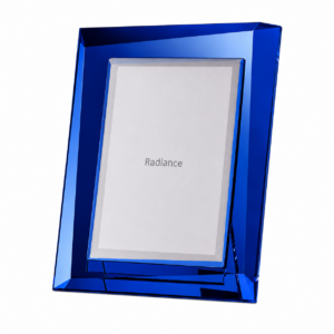 Royal Radiance Blue Crystal Photo Frame 5 x 7