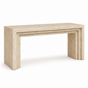 Maitland Travertine Console
