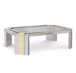 Minx Chrome Gold Coffee Table
