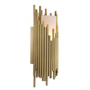 Clement Brass Alabaster Wall Light