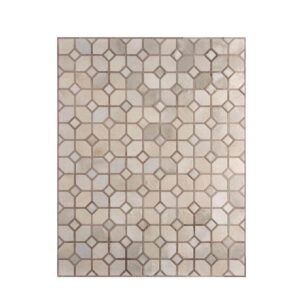 Imperial Beige Cream Cowhide Rug