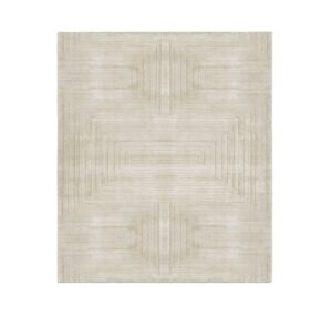 Gardenia Cream Silk Rug