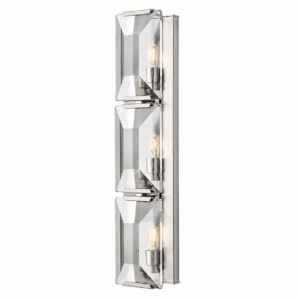 Harlow Crystal Nickel Wall Light