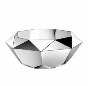 Diamond Chrome Coffee Table 120cm