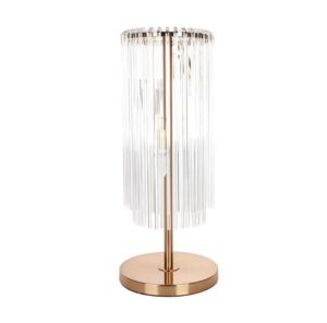 Heston Crystal Brass Table Lamp