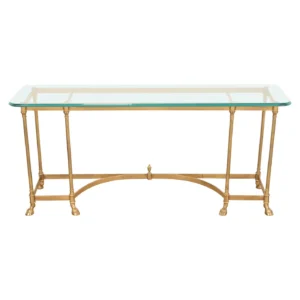 Le Barge Antique Brass Console Table 180cm