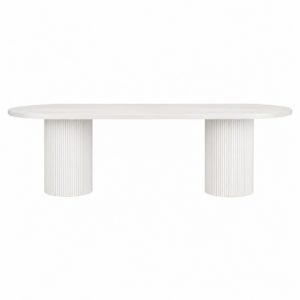 Arielle White Oak Dining Table 250cm