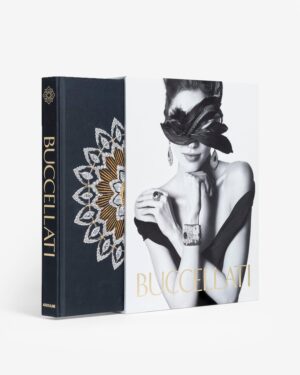 Buccellati book cover with elegant jewellery design.
