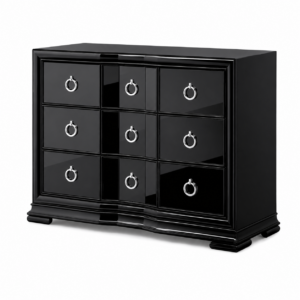 Luciano Black Mirror Dressing Cabinet