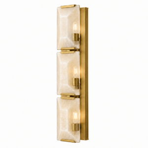Harlow Calcite Brass Wall light
