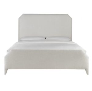 Atelier White Linen King Bed