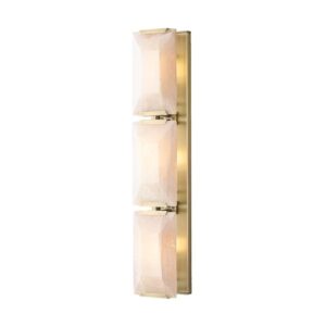Harlow Calcite Gold Wall light
