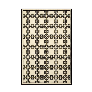 York Cream Grey Rug Wool