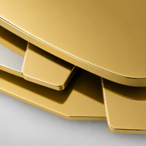Polished Titanium Gold