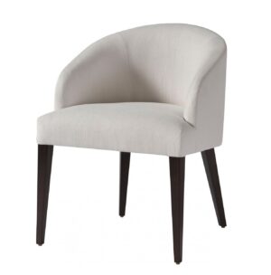 Florida White Linen Oak Dining Chair