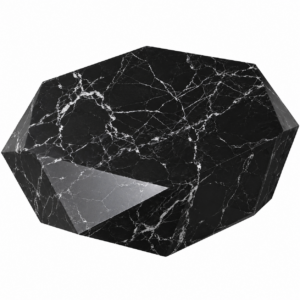 Diamond Nero Marble Coffee Table