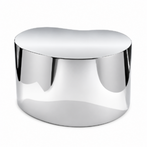 Platinum Chrome Sidetable