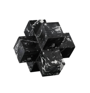 Objet Nero Large Marble Object