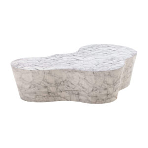 Spectre White Grey Marble Coffee Table - Avant Garde Furniture - Designer Furniture Store & Luxury Home Decor