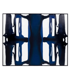 Mystic Blue Forest Framed Canvas Oil Painting - Avant Garde Furniture - Designer Furniture Store & Luxury Home Decor