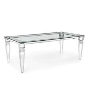 Interlude Deco Rectangle Dining Table - Avant Garde Furniture - Designer Furniture Store & Luxury Home Decor