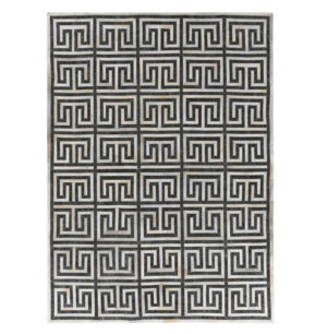 Galaxy Charcoal Ivory Cowhide Rug 8 x 10 - Avant Garde Furniture - Designer Furniture Store & Luxury Home Decor